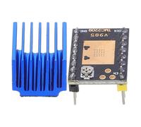 FELTECHELECTR Module de Pilotage Silencieux Tmc2209 avec Dissipateur Thermique pour Imprimante 3D Carte de Commande Moteur Pas à Pas Compatible Contrôle Précis et Dissipation Thermique