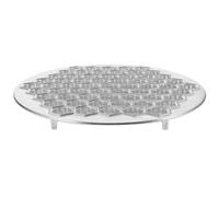 FELTECHELECTR Moule à Pelmeni Réutilisable en Alliage D'aluminium Léger 61 Trous, Outil Pratique pour Fabriquer des Raviolis Faits Maison