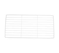 FELTECHELECTR Organisateur de Compartiment Réfrigérateur Séparateur de Grille Métallique Blanc Étagère Multi-couches pour Congélateur pour Rangement Cuisine
