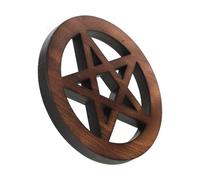 FELTECHELECTR Ornement en Étoile Pentagramme Décoration Murale Métaphysique pour Cérémonie Accessoire De Divination Art Mural Unique Utilisation Polyvalente pour Maison Ou Bureau