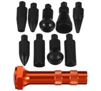 FELTECHELECTR Outil de Débosselage Carrosserie sans Peinture avec Pointe Interchangeable Stylo Tap Down pour Réparation Précise des Bosses sur Véhicules Kit Polyvalent pour Carrosserie