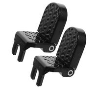 FELTECHELECTR Pédales Arrière Pliantes Vélo Électrique Antidérapantes Arrière pour VTT et Vélos Pliables Support Double Passager pour Balade Famille