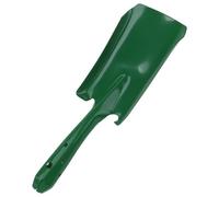FELTECHELECTR Pelle à Cendres en Fer Vert Tête Extra-large, Outil Polyvalent pour Nettoyage de Cheminée et Jardinage à Domicile