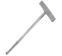 FELTECHELECTR Perche Télescopique en Acier Inoxydable Multifonction Facile à Utiliser pour Panneau Directionnel, Support de Poteau de Signalisation, pour Diverses Occasions