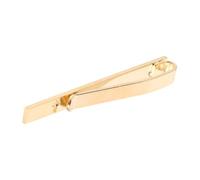 FELTECHELECTR Pince à Cravate Clip Antidérapant Sécurisé Croix Ajourée en Cuivre Homme Design Minimaliste, Finition Lustrée Raffinée Adaptée pour Mariage et Église
