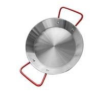 FELTECHELECTR Plateau de Service Inox avec Double Poignée Plateau à Snacks Polyvalent et Résistant pour Apéritif Pique- et Thé de Après-midi