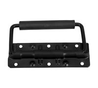 FELTECHELECTR Poignée de Traction Repliable Noire 6 MM en Métal pour Flight Case et Valise de Transport Accessoires de Quincaillerie Industrielle Poignées Montées en Surface Usage