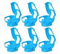 FELTECHELECTR Porte-Bagages à Cadre Fixe Easy Bird en PP, Support de Pigeons pour Injection et Alimentation, Lot de 6 Pièces, Pratique pour Opérations de Colliers et Soins