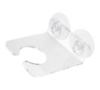 FELTECHELECTR Porte-gobelet de Transparent en Acrylique Ventouse Forte, Support à Verre à Vin Simple, Étagère Stable pour Salle de Bain, Accessoire Pratique pour Verre de Vin Rouge