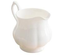 FELTECHELECTR Pot à Lait Porcelaine Européenne Pichet Céramique Élégant et Portable Crémier Pratique pour Café et Maison