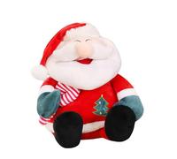FELTECHELECTR Poupée en Peluche du Père Noël XXL 45 CM de Noël Rouge Doux Décoration Festive pour Maison Bureau et Voiture Présent pour Garçon et Filles et Collectionneurs