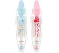 FELTECHELECTR Rubans Adhésifs Décoratifs Chic et Fonctionnels 2pcs pour Scrapbooking en Plastique, Accessoires de Bricolage pour Journaling et Décoration