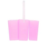 FELTECHELECTR Seau Intégrée Rose en de Peinture de Lavage Trois-en-Plastique Poignée Compartiments Détachables, pour ou Aquarelle et Acrylique Atelier Extérieur
