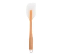 FELTECHELECTR Spatule en Silicone Alimentaire Semi-Transparente Jaune, Résistante à Haute Température, Longue Spatule Multifonction pour Pâtisserie, Racloir et Lisseur, Ustensile de Cuisson