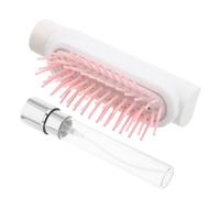 FELTECHELECTR Spray Comb For Hair With Hydration Mist Portable Detangling Brush And Scalp Massager For Frizz Control Wet Dry Styling Tool Wavy Straight Hair