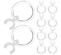 FELTECHELECTR Stylo Perceuse Loupe en Plastique pour Loisirs Créatifs et Nail Art, Facile à Tenir et Transporter, Lot de 10 Pièces pour Peinture Diamant et Point de Croix