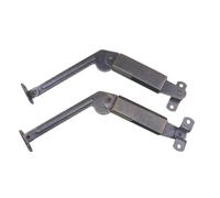FELTECHELECTR Support à Ressort Solide pour Armoire Bois, 2pcs Argenté en Fer, Bras de Ressort Pratique et Facile à Utiliser, pour Garçon et Filles et Tabouret Canapé