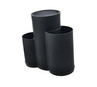 FELTECHELECTR Support Couteaux Cuisine Plastique Robuste Organisateur Ustensiles Étanche Porte-couteaux Drainant Rangement Coupe Multifonction Organiseur Couvert Pratique pour Cuisine