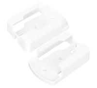 FELTECHELECTR Support Mural Étagère Murale sans Percer en Plastique Blanc Adhésif pour Télécommande Lisse 2pcs sans Odeur pour Salon et Chambre