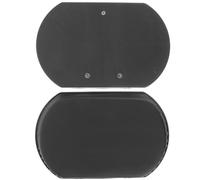 FELTECHELECTR Support pour Mollets de Fauteuil Roulant Coussinets Confortables Pack de 2 Pièces en Cuir Repose-jambes pour Fauteuil Roulant Électrique Accessoires pour Utilisateurs