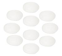 FELTECHELECTR Tapis Vapeur Coussin Rond en Coton Beige Lot de 30 Doublure Antiadhésive et Résistance Haute Température pour Cuisson Uniforme la Vapeur de Dim Sum
