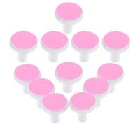 FELTECHELECTR Têtes de Meulage Remplaçables en Plastique et Papier de Verre, Faciles à Remplacer 12pcs Accessoires Polyvalents pour Coupe-ongles Électriques pour Ongles Adultes