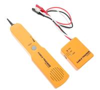 FELTECHELECTR Traceur de Câble Téléphonique avec Émetteur et Récepteur Testeur de Court-circuit Réseau Outil de Repérage et Diagnostic de Ligne Portable et Facile à Utiliser