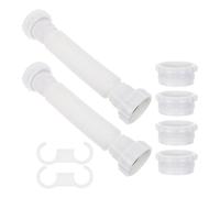 FELTECHELECTR Tuyau Raccord Évacuation et pour Extensible Évier Flexible de Plomberie et Facile à Installer Lavabo pour Cuisine et Salle de Bain