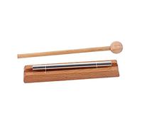 FELTECHELECTR Wooden Percussion Wind Chime with Solid Aluminum Tubes Smooth Surface and Design for Musical Development
