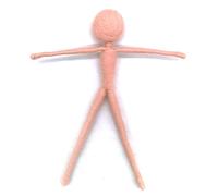 Feltsky 1 Pièce 15CM De Cadres De Corps En Feutre Pré-fabriqués Pour Rendre Les Fées, Les Momies, Les Gnomes, Les Extraterrestres Plus Faciles - Kits De Feutrage Pour Débutants