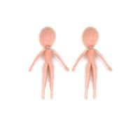 Feltsky 2 Pièce 7CM De Cadres De Corps En Feutre Pré-fabriqués Pour Rendre Les Fées, Les Momies, Les Gnomes, Les Extraterrestres Plus Faciles - Kits De Feutrage Pour Débutants