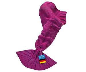 Feluna Couverture en Coton Couvre-lit Couverture câline Couvre-lit Couverture en Laine Couverture de séjour Couverture de canapé Couverture de Sommeil Couverture de sirène Couverture câline