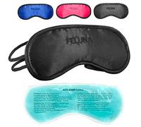 Feluna® Masque de Sommeil avec Coussin Rafraîchissant - Opaque