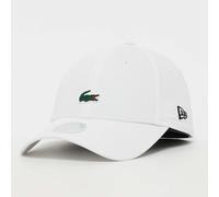 FEMALE 9FORTY Lacoste x New Era Plain Cotton Cap blanc ONE SIZE