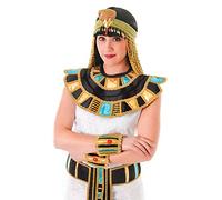 female Bristol Novelty Novelty-BA1060 BA1060 Collier Égyptien, Multicolore, Taille Unique Halloween, Or