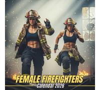 Female Firefighters 2026 Calendar: Women of the Fire Service • With U.S. Highlights | 8.5 × 8.5 in