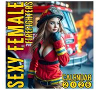 Female Firefighters Calendar 2026: Twelve Months of Firehouse Spirit, Strength, and Style, The Heatwave Collection
