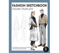 Female & Male Fashion Sketchbook Figure Template