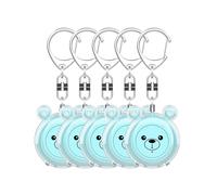 Female Self Defense Alarm Type-C Rechargeable Wolf-Proof Safety Siren Alarm Portable Keychain for Elderly Children