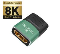 Female to Female adaptateur de câble HDMI 2.1 mâle à femelle 8K, convertisseur pour HDTV, PS4, PS5, ordinateur portable 4K, prolongateur HDMI femelle à femelle ""Nipseyteko