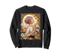 Femboy MTF Trans Coquette Catholique Sacrée Vintage Kitsch Sweatshirt