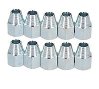 Femelle acier raccords de tuyau 1/2" x 20 UNF pour 5/16"conduite de frein 10pc