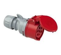 Femelle CEE 16 A 7 pôles PCE PC Electric 217-6v 400 V rouge, gris G