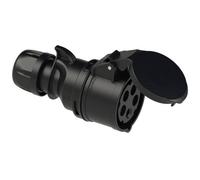 PCE Prise CEE femelle venttechnik 225-6ttx, 32 A, 5 pôles, 400 V, noir, 1 pc(s)