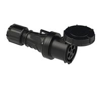 Femelle CEE 63 A 5 pôles PCE venttechnik 235-6xs 400 V noir 1 pc(s)