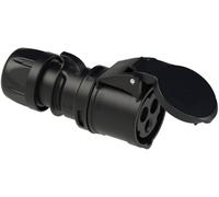 PCE Femelle CEE-CARA 213-6x 16 A 3 pôles 230 V Noir 1 pc(s)