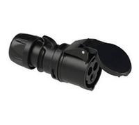 Femelle CEE-CARA 16 A 3 pôles PCE PC Electric 213-6ttx 230 V noir Noir G