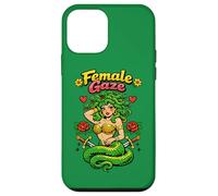 Femelle Gaze Retro Medusa and Roses Coque pour iPhone 12 Mini