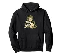 Femelle Gaze Retro Medusa and Roses Sweat à Capuche
