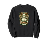 Femelle Gaze Retro Medusa and Roses Sweatshirt